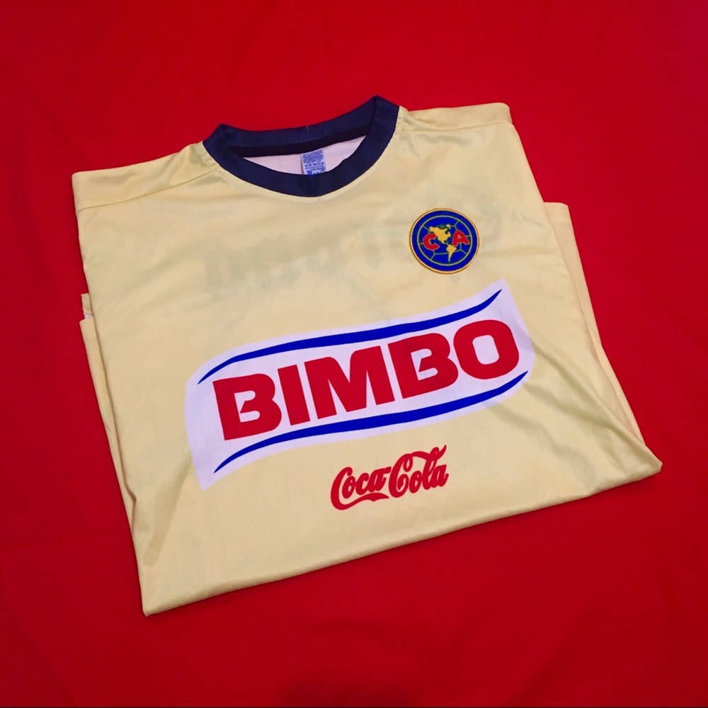Vintage Club America Soccer Jersey